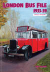 London Bus File 1933-39 by Ken Glazier (2002)