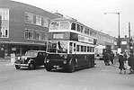 CKG192, Cardiff Trolleybus by Peter Newman (59k)