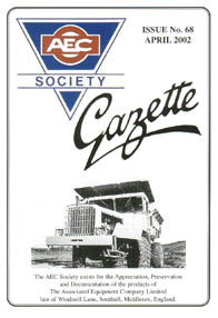 The AEC Society Gazette Issue No 68