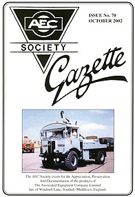 The AEC Society Gazette Issue No 70