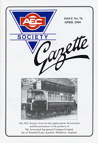 The AEC Society Gazette Issue No 76