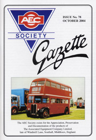 The AEC Society Gazette Issue No 78