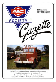 The AEC Society Gazette Issue No 82
