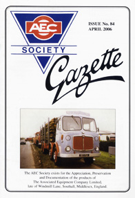 The AEC Society Gazette Issue No 84