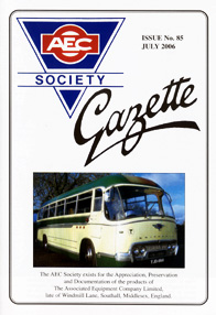 The AEC Society Gazette Issue No 85
