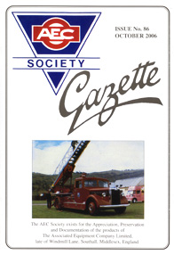 The AEC Society Gazette Issue No 86