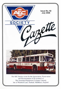 The AEC Society Gazette Issue No 92
