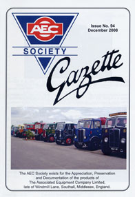 The AEC Society Gazette Issue No 94